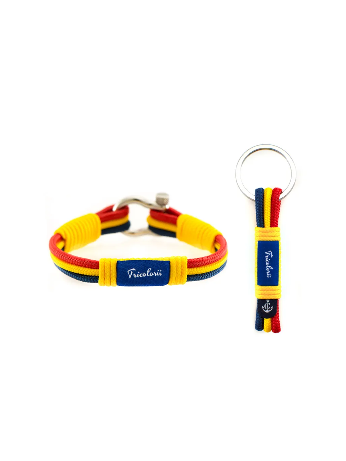 Set Bratara Nautica + Breloc Romania CNCFRF #01