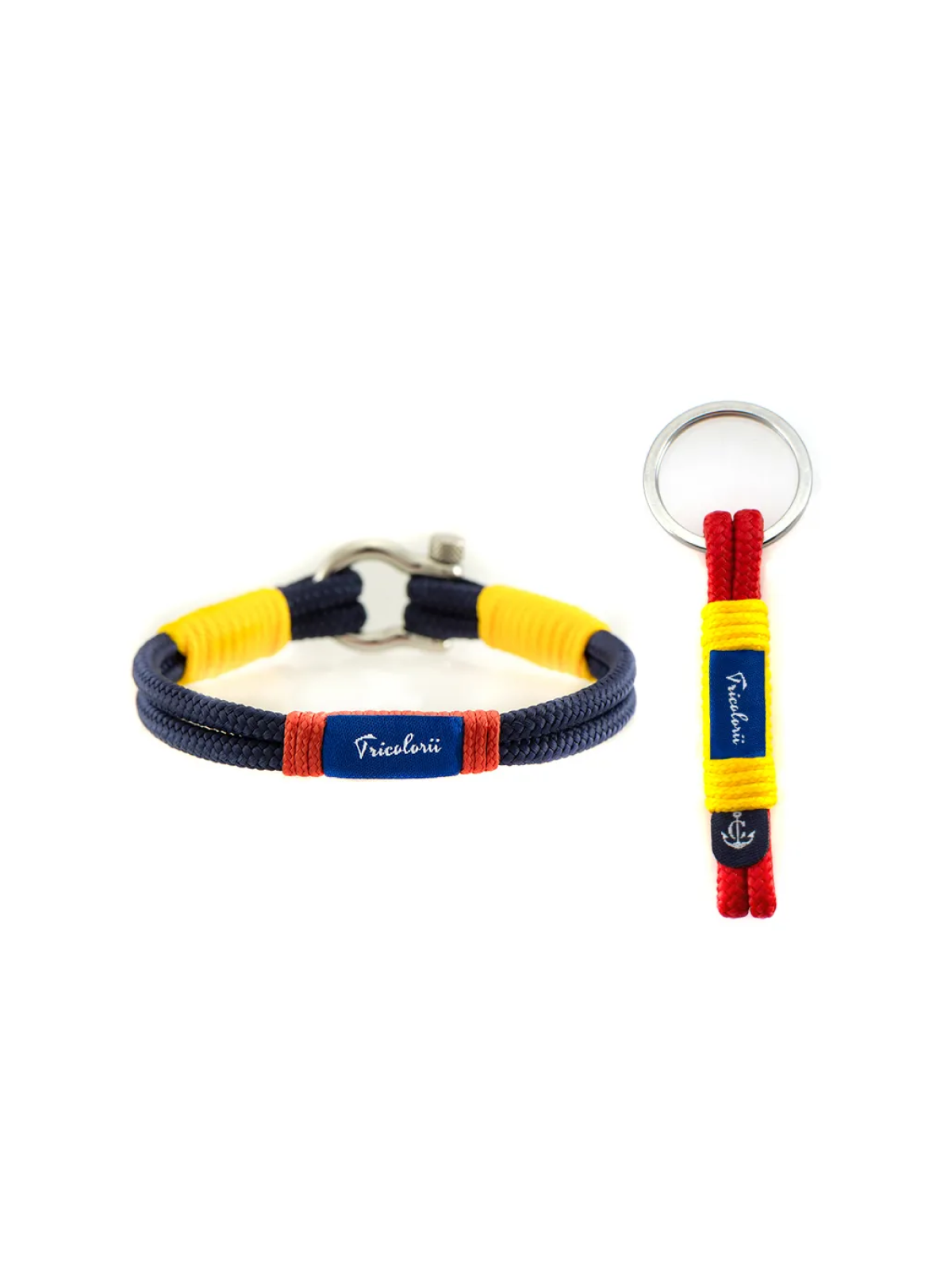 Set Bratara Nautica + Breloc Romania CNCFRF #02