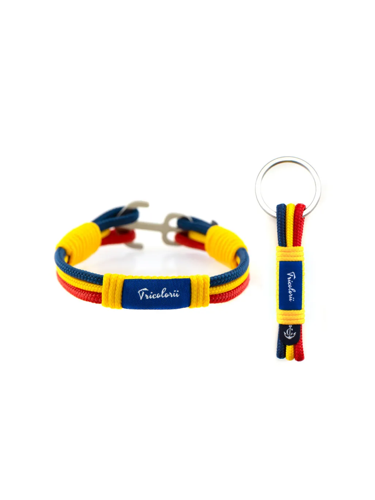 Set Bratara Nautica + Breloc Romania CNCFRF #06