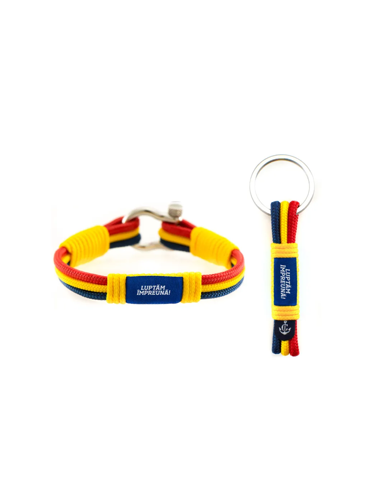 Set Bratara Nautica + Breloc Romania CNCFRF #07