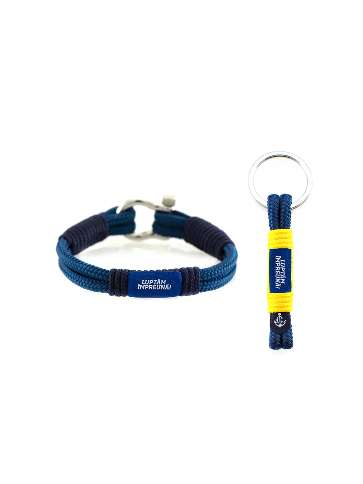 Set Bratara Nautica + Breloc Romania CNCFRF #09