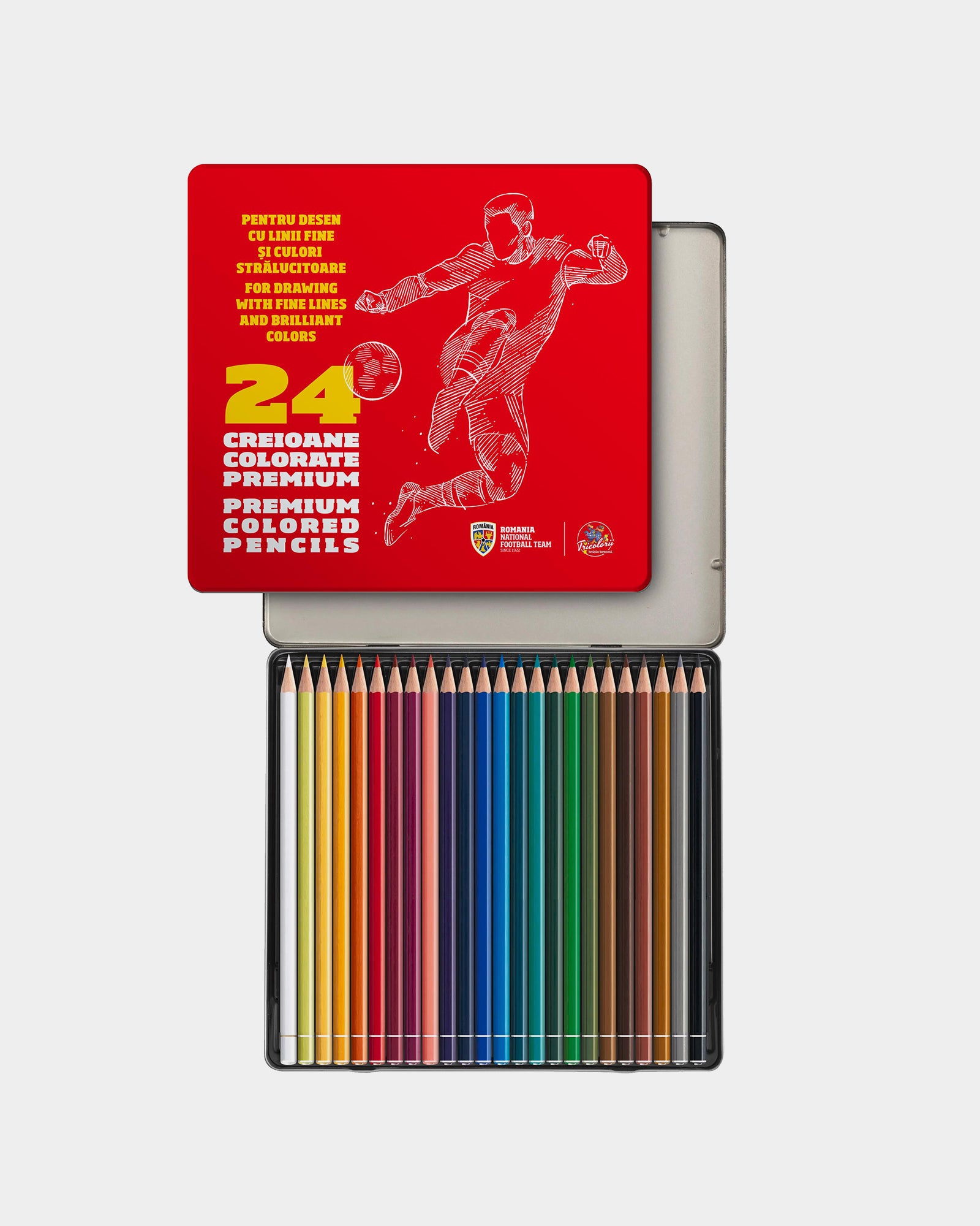Creioane Colorate 24 Culori Romania