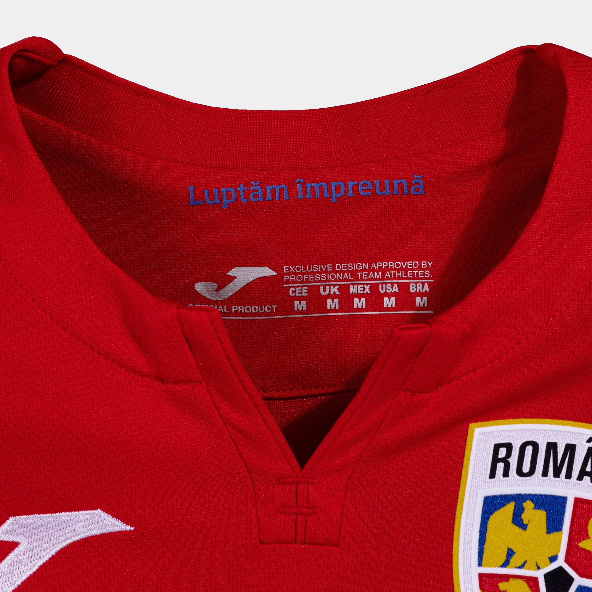 Tricou Oficial De Joc Adulti Romania 23/24 Rosu