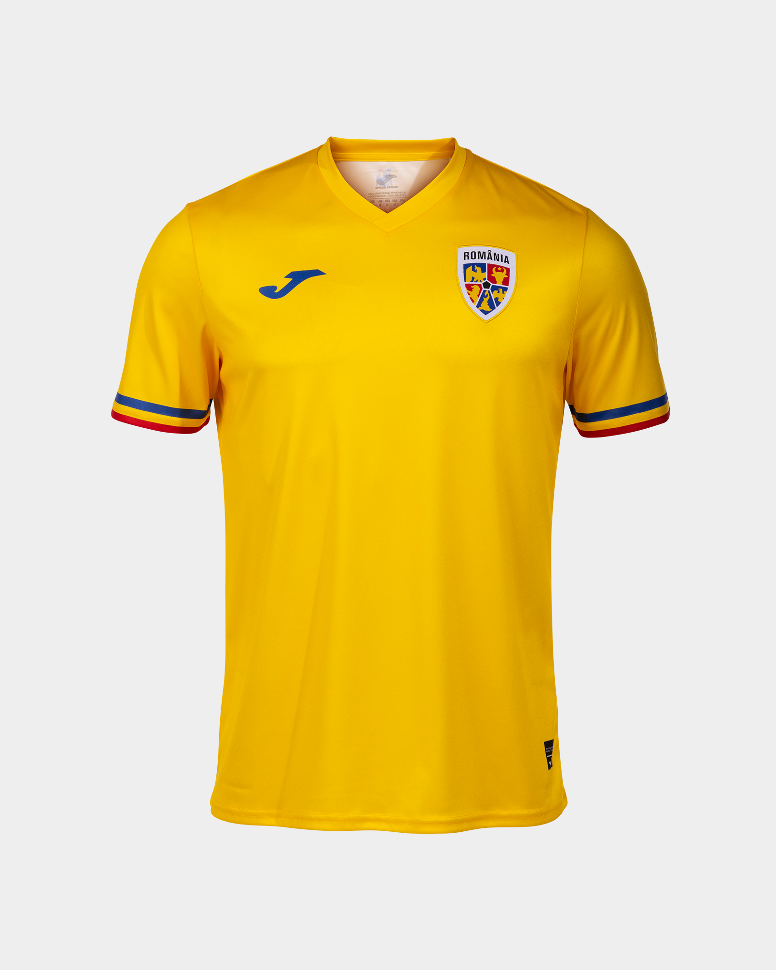 Tricou Oficial De Suporter Adulti Romania 23/24 Galben