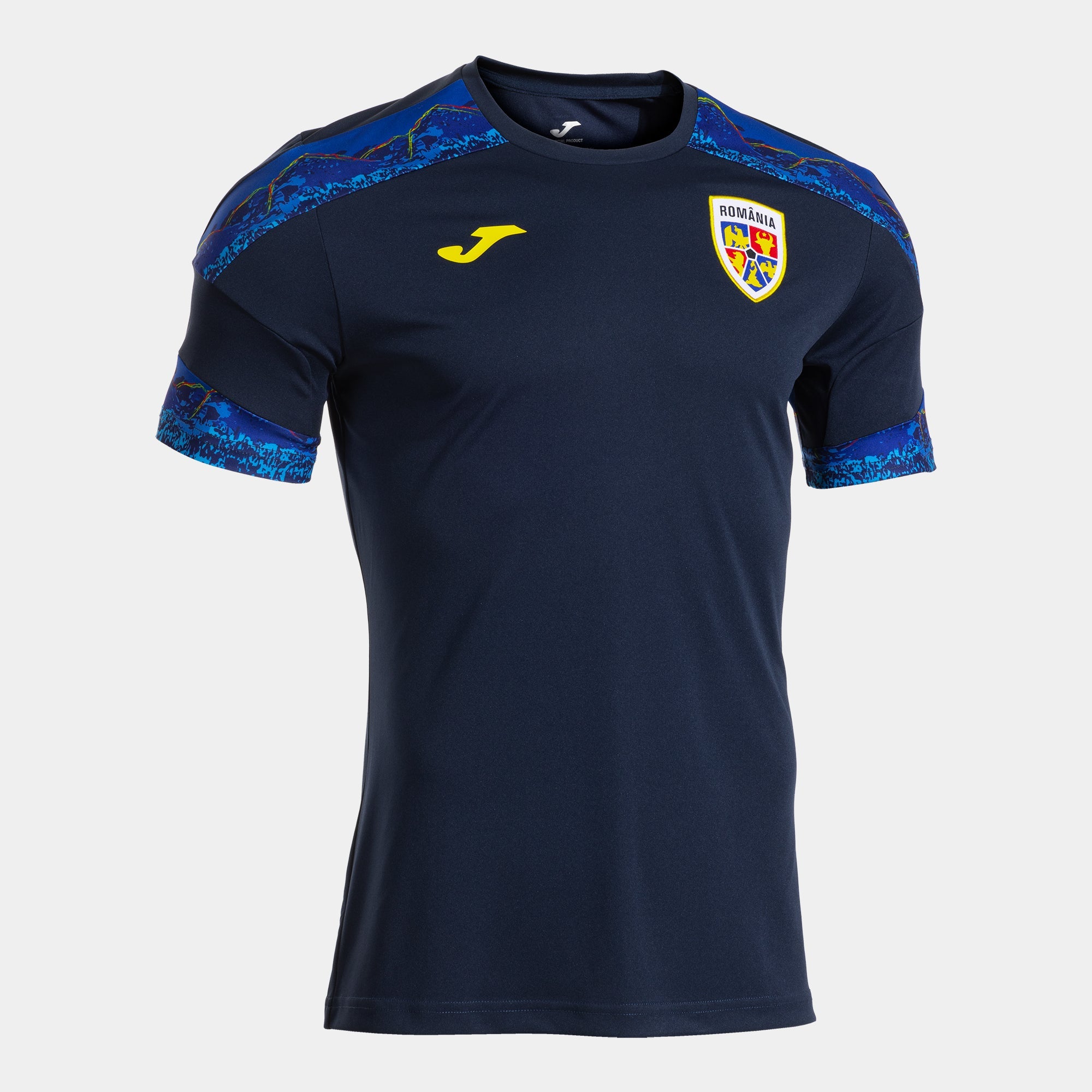 Tricou Oficial De Antrenament Adulti Romania 25/26 Navy