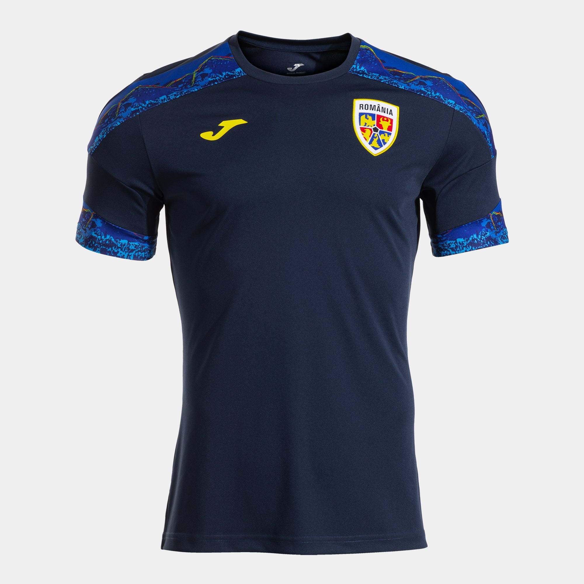 Tricou Oficial De Antrenament Adulti Romania 25/26 Navy