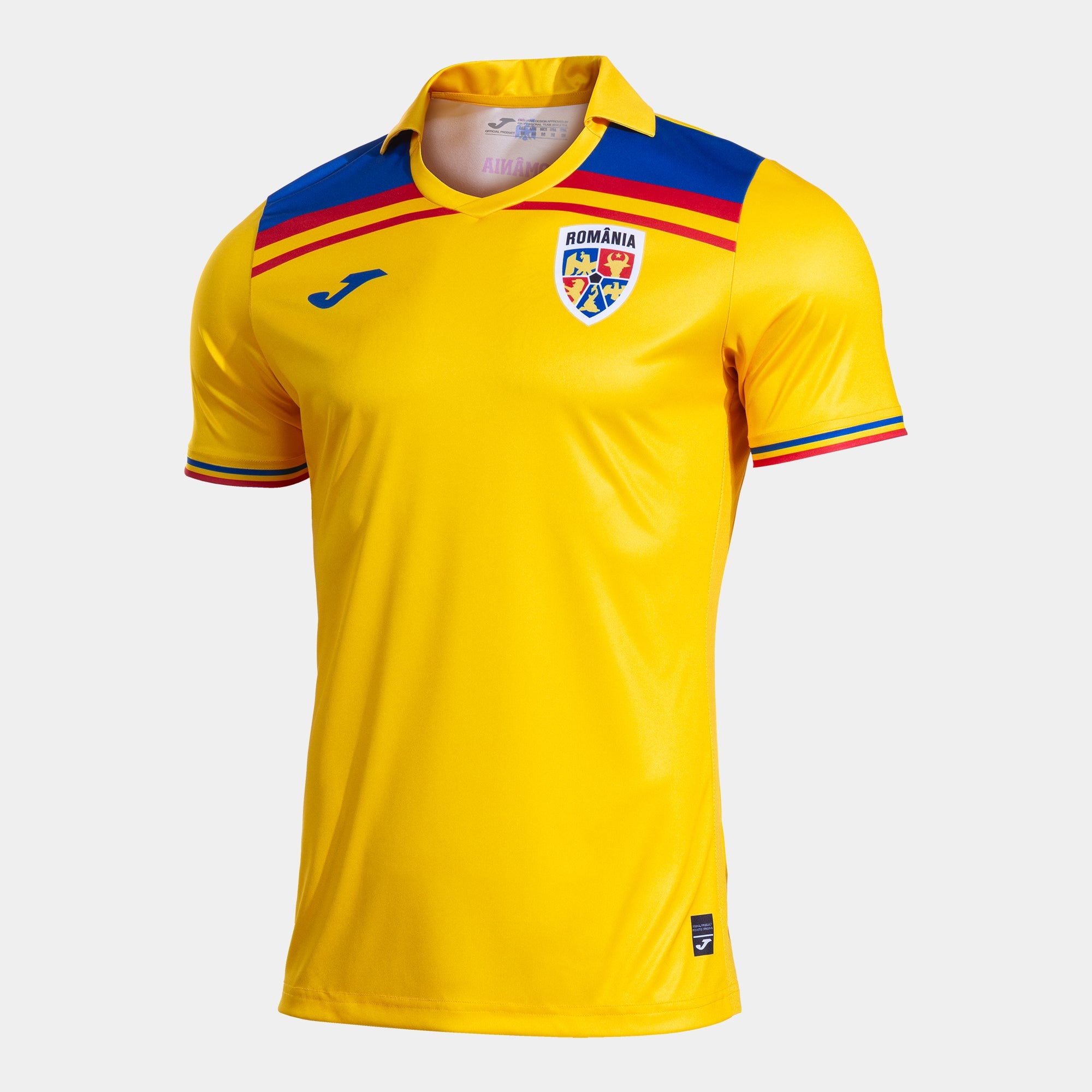 Tricou Oficial De Suporter Adulti I Romania 25/26 Galben