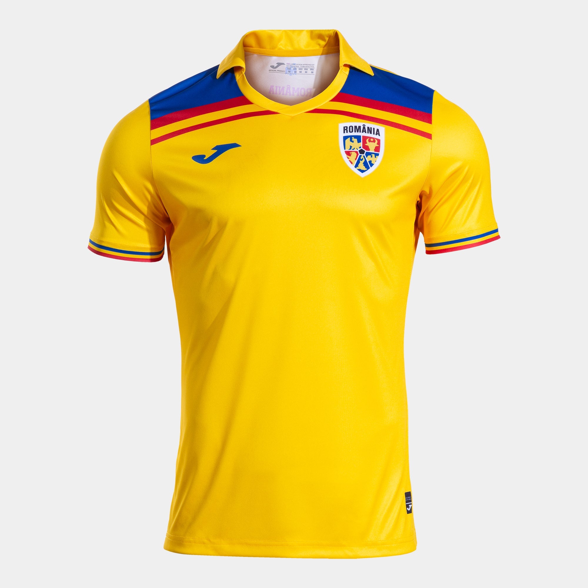 Tricou Oficial De Suporter Adulti I Romania 25/26 Galben