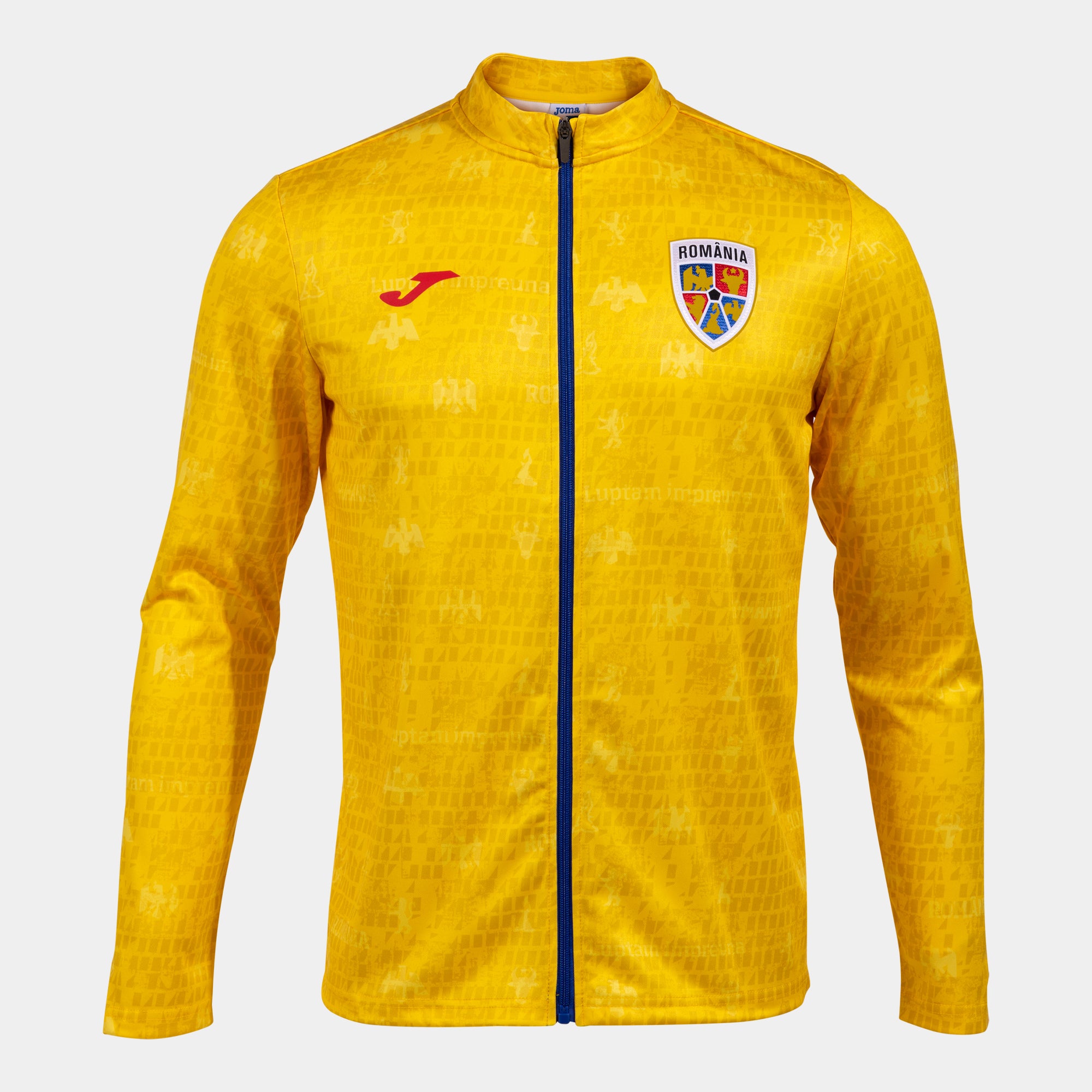 Jacheta Oficiala De Incalzire Adulti Romania 23/24 Galben