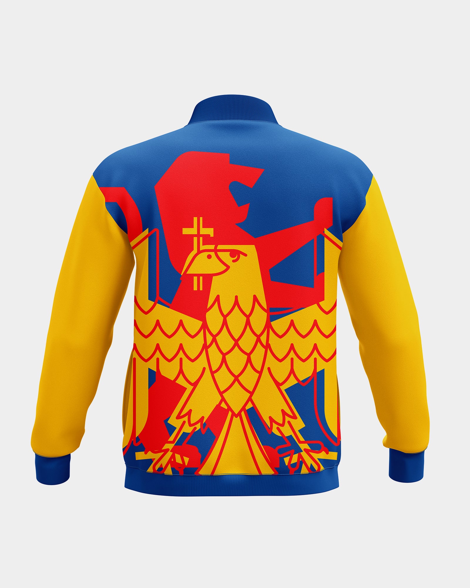 Bluza Trening cu Fermoar Stema Adulti Romania