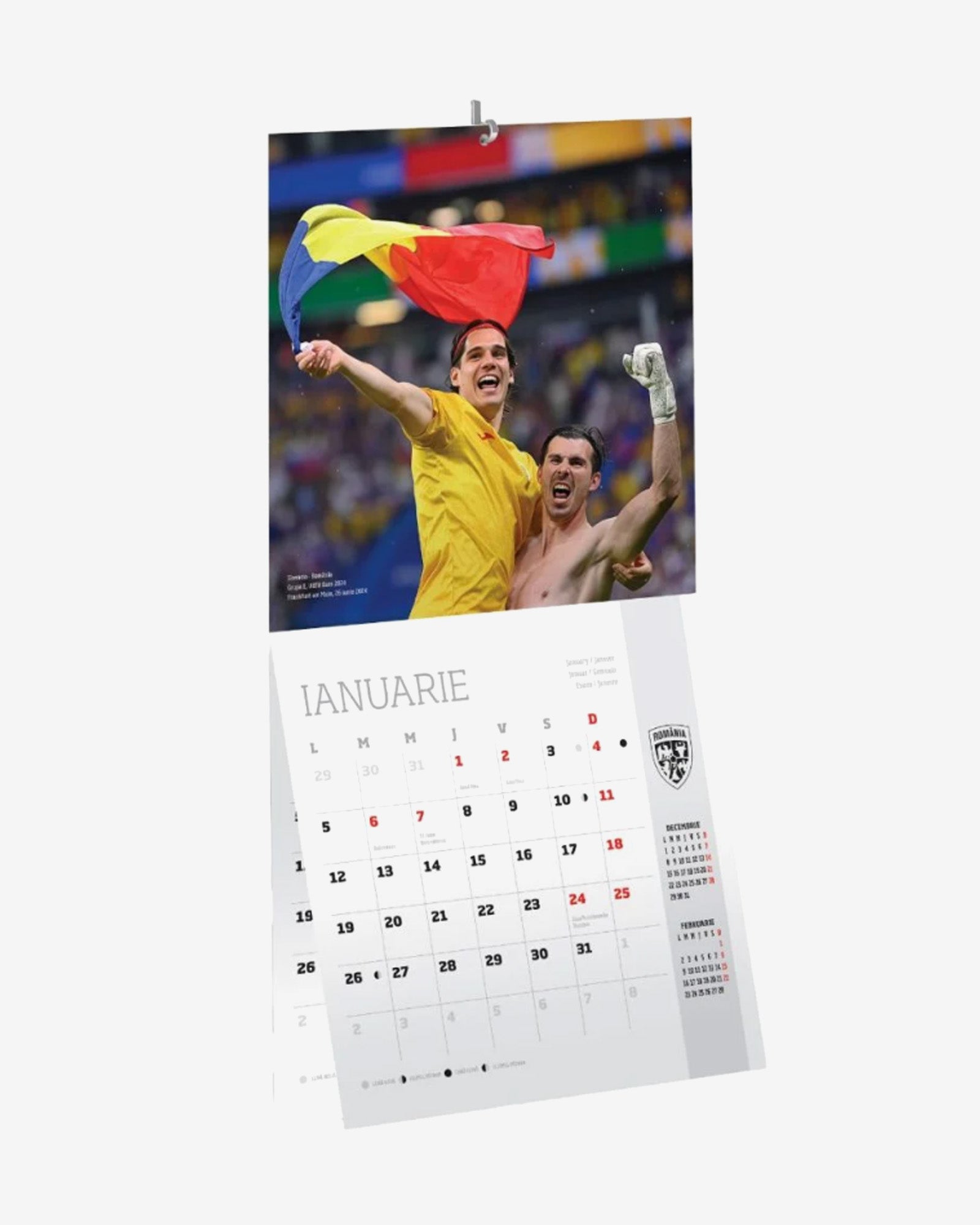 Calendar Perete Tricolorii Romania