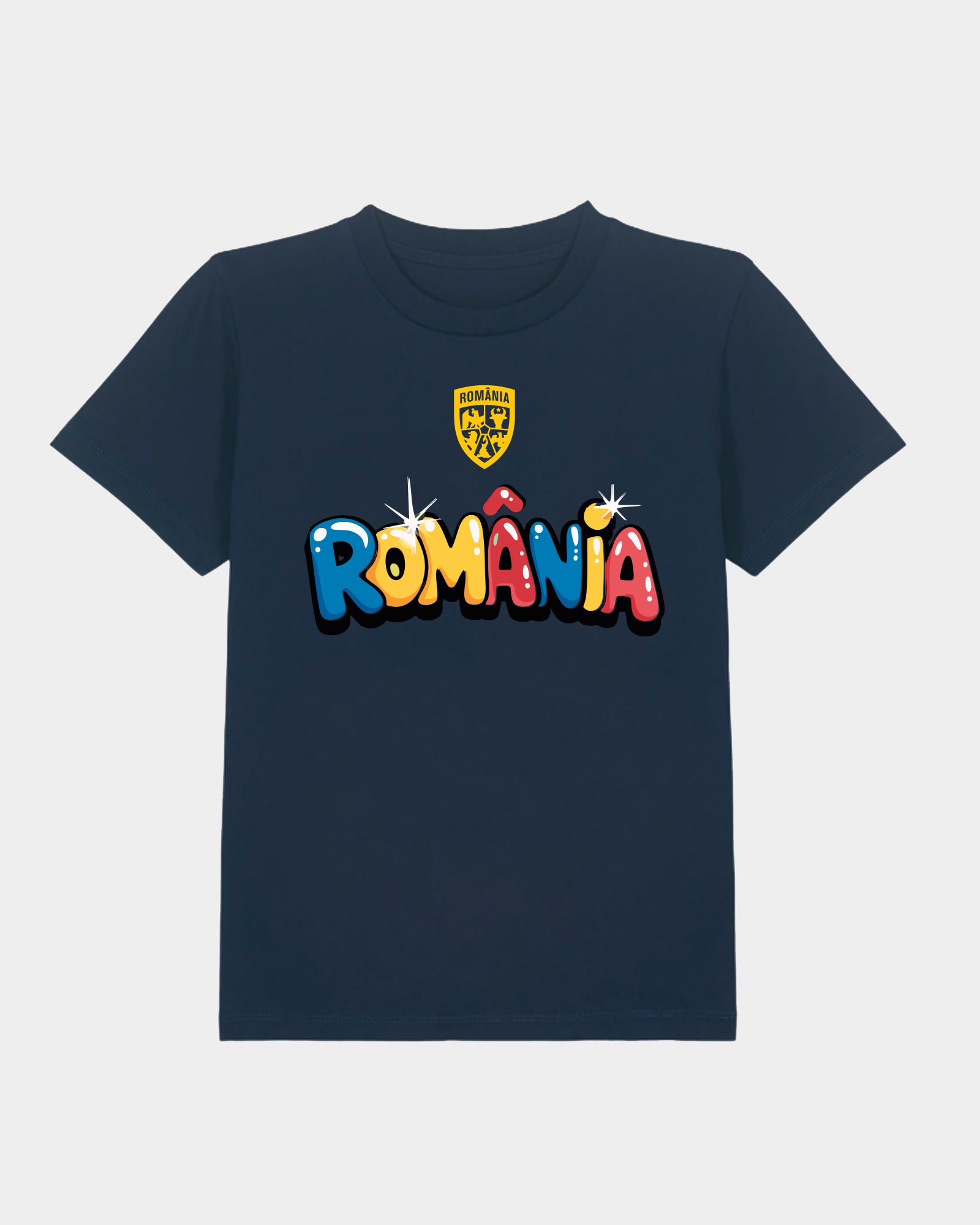 Tricou Hai Romania Copii Navy