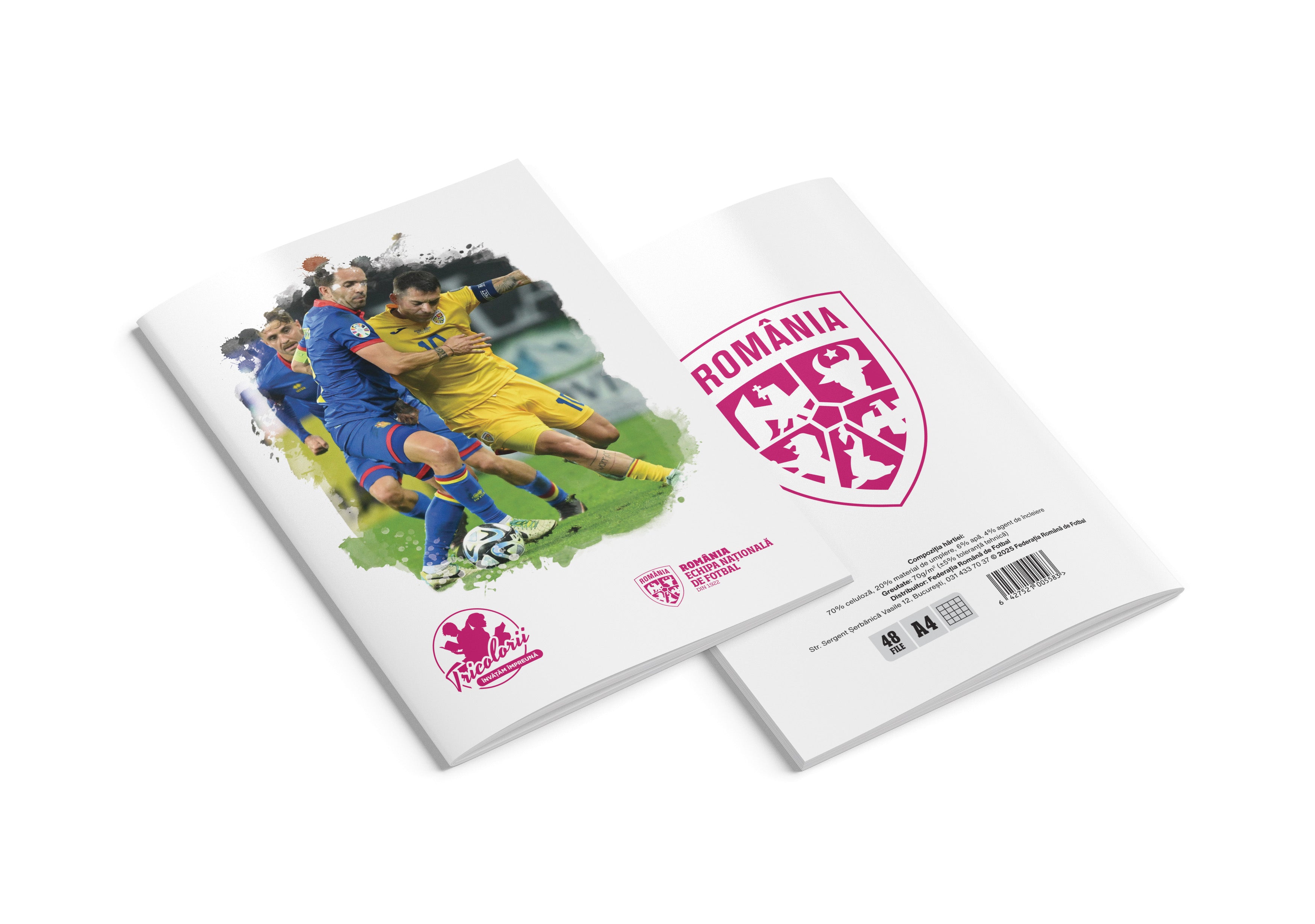 Set Caiete A4 Matematica Tricolorii Romania