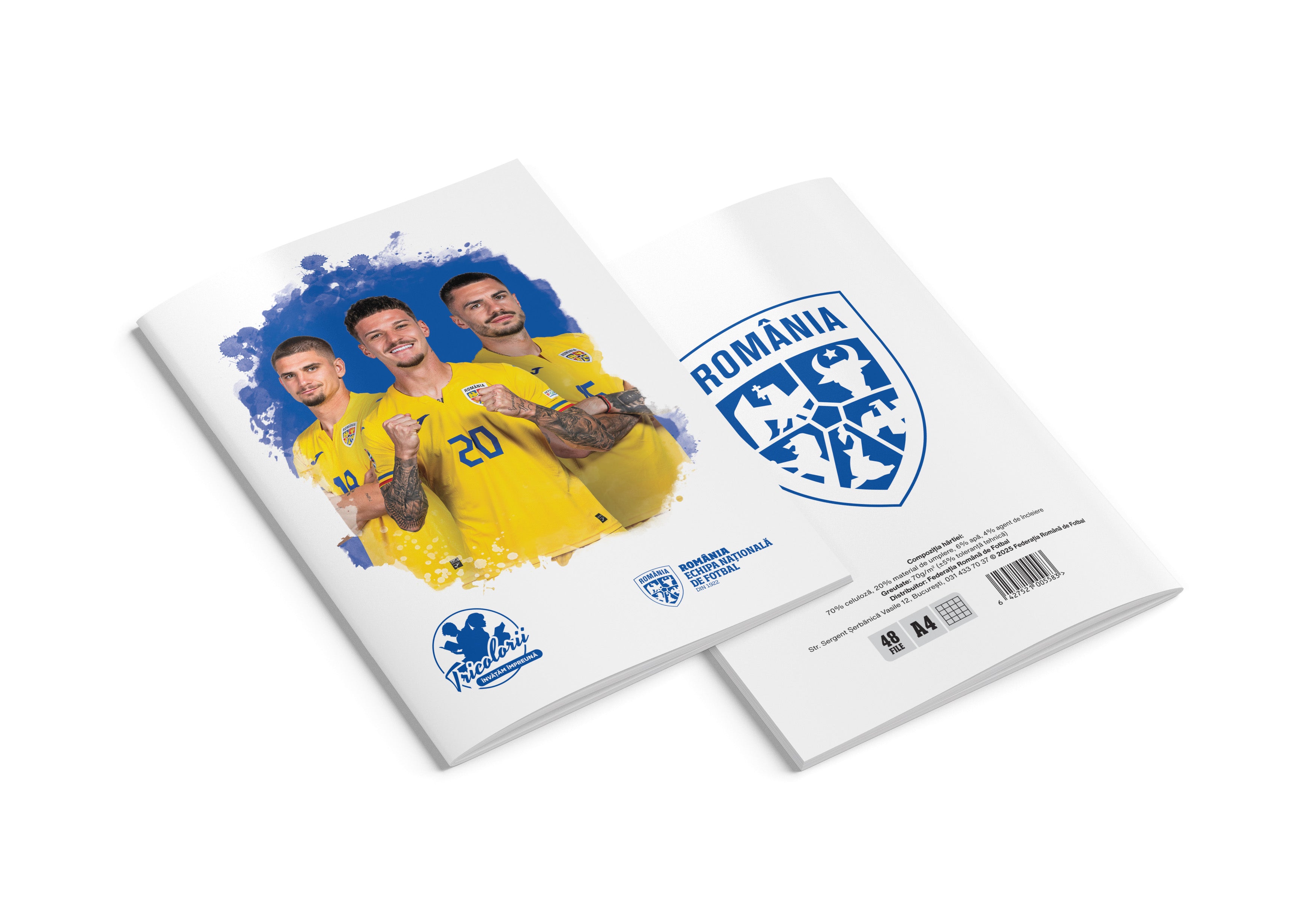 Set Caiete A4 Matematica Tricolorii Romania