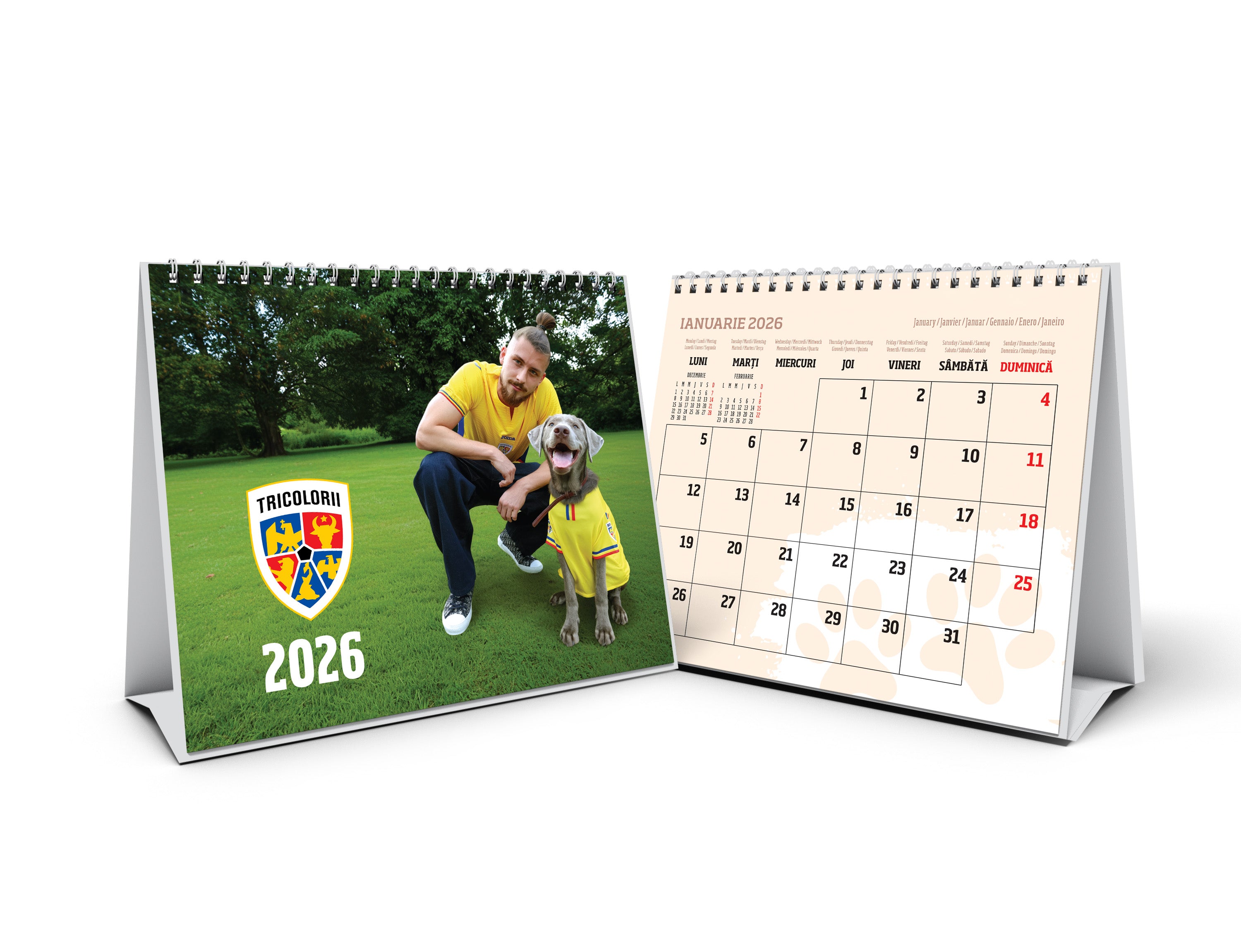 Calendar Birou Tricolorii Romania