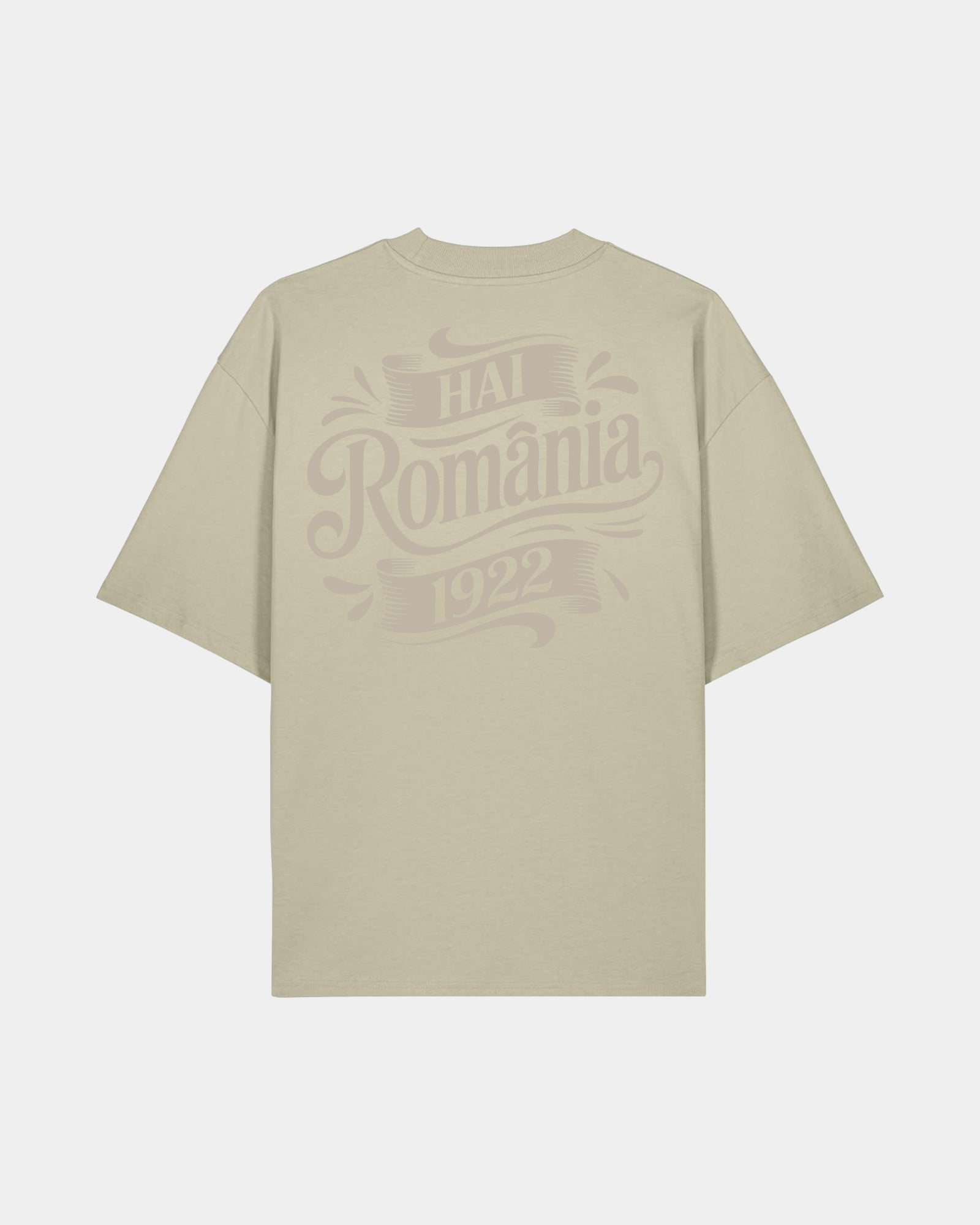 Tricou Oversized Clasic Adulti Romania Stone