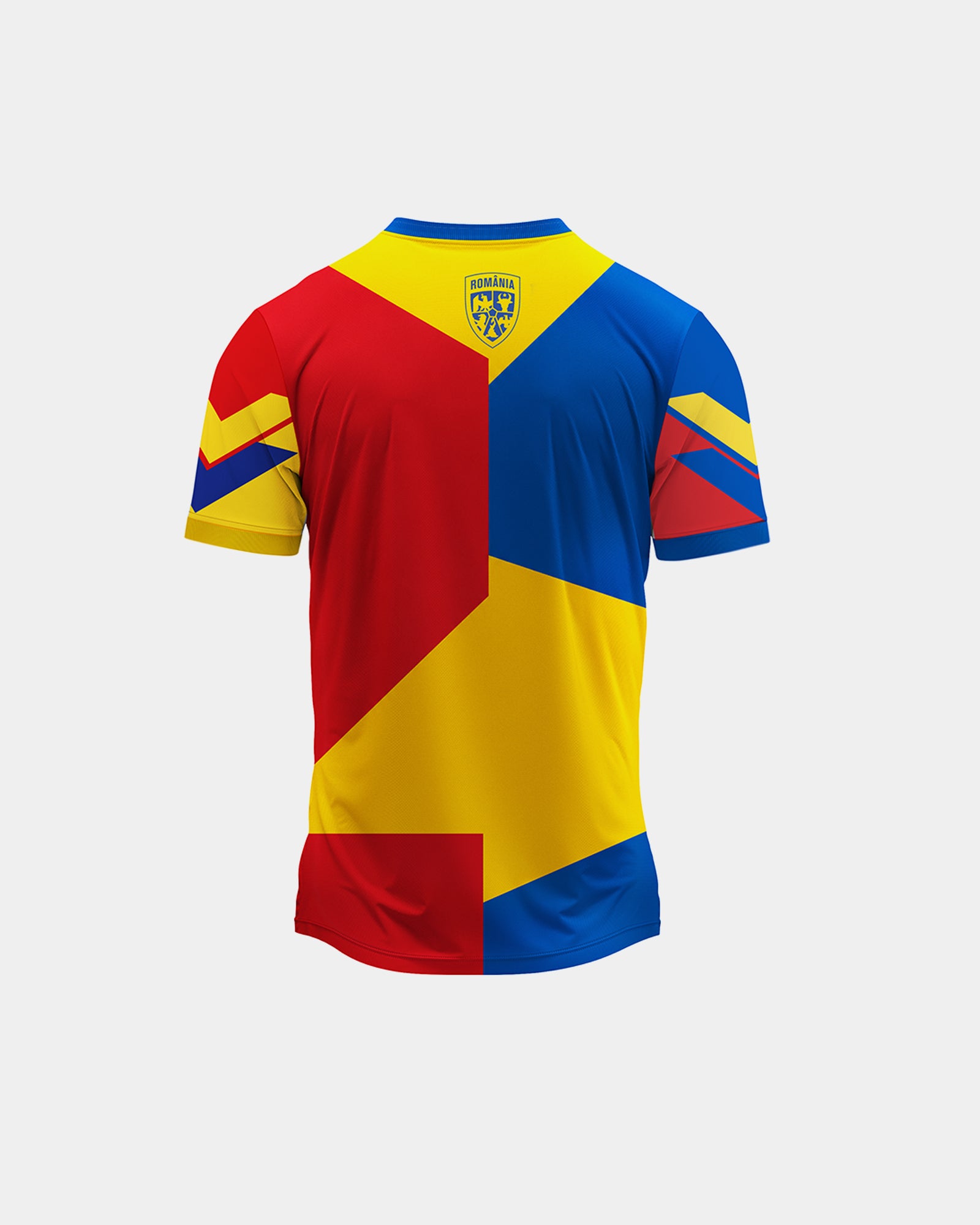 Tricou Fotbal Simbol Copii Romania Albastru