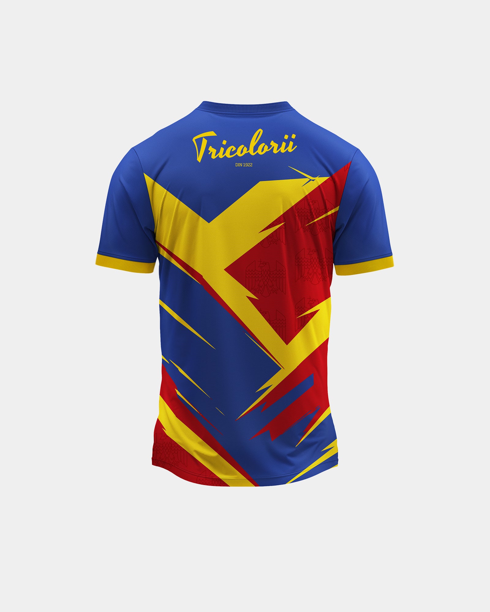 Tricou Fotbal Spirit Copii Romania Albastru