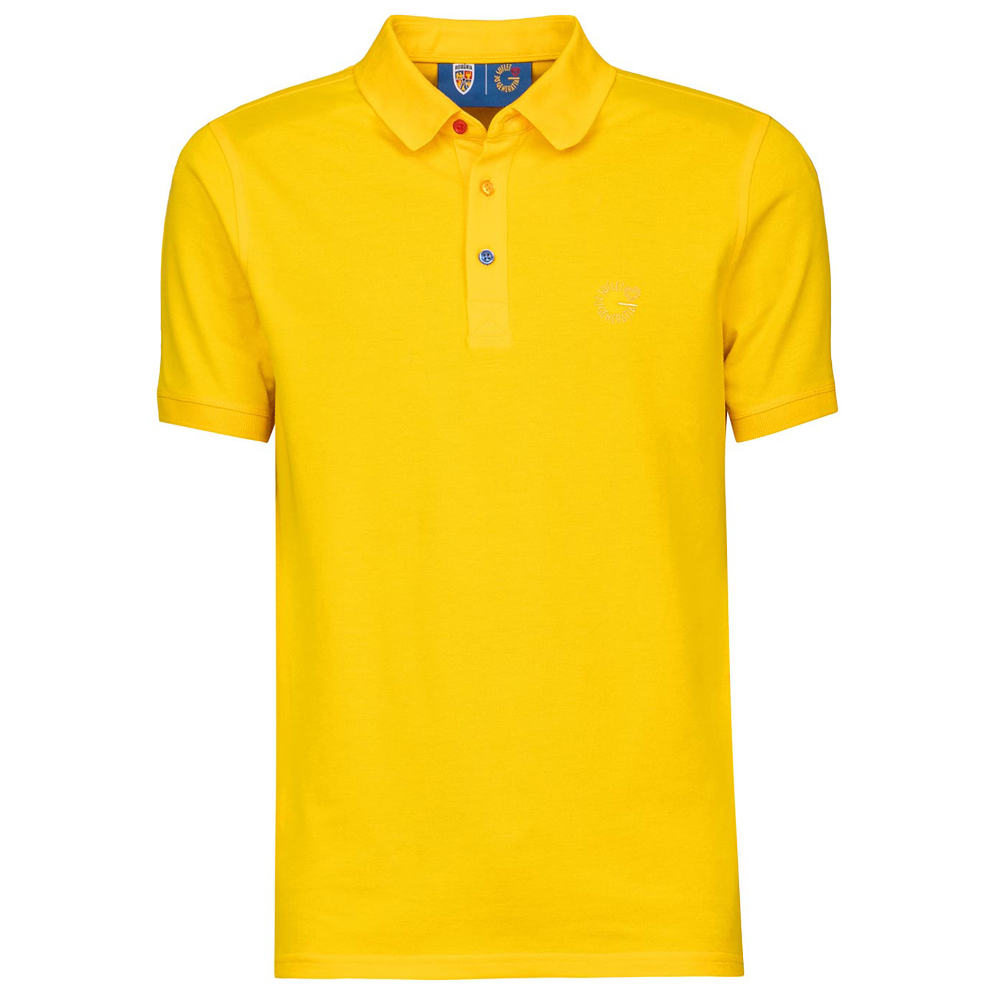 Tricou Polo Adulti Bigotti Romania Galben