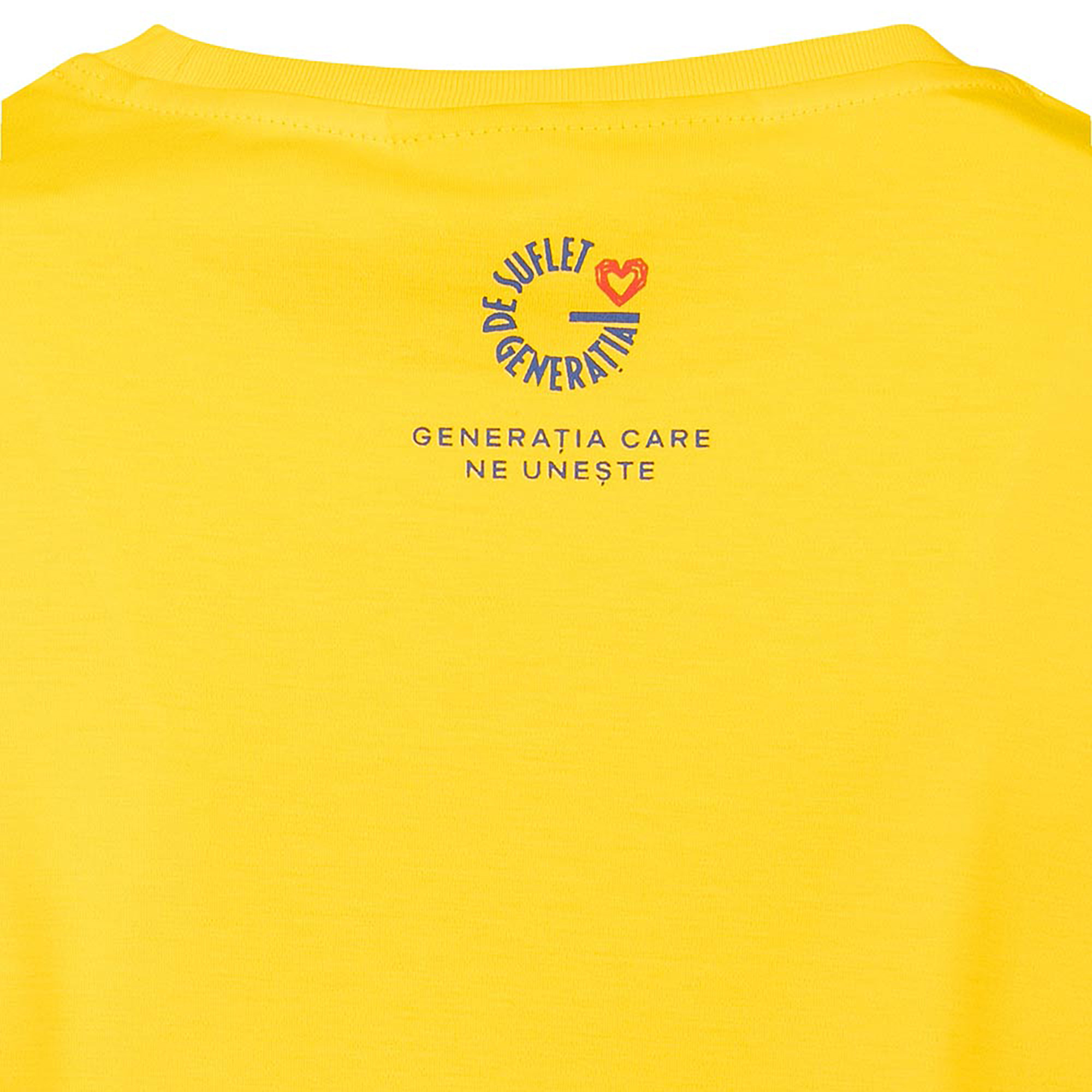 Tricou Oversize Adulti Bigotti Romania Galben