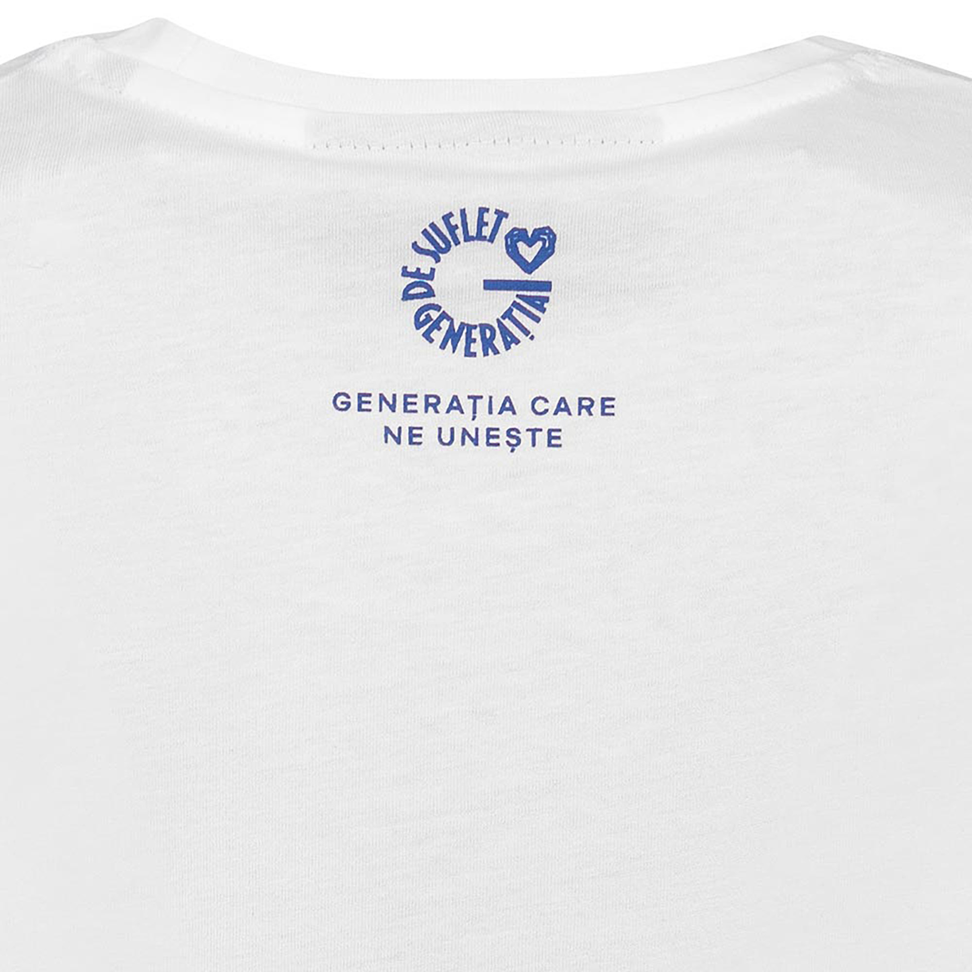 Tricou Adulti Bigotti Romania Alb