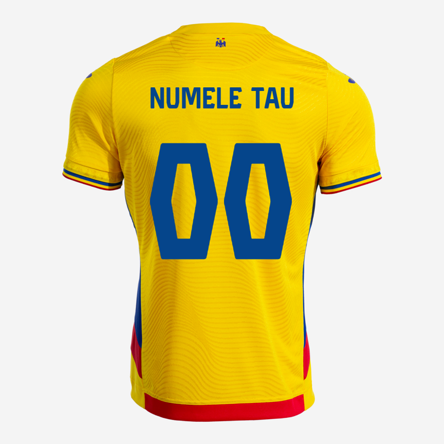 Tricou Oficial De Joc Adulti 25/26 Galben personalizat