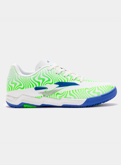 Ghete Fotbal Evolution Copii Romania Alb/Verde