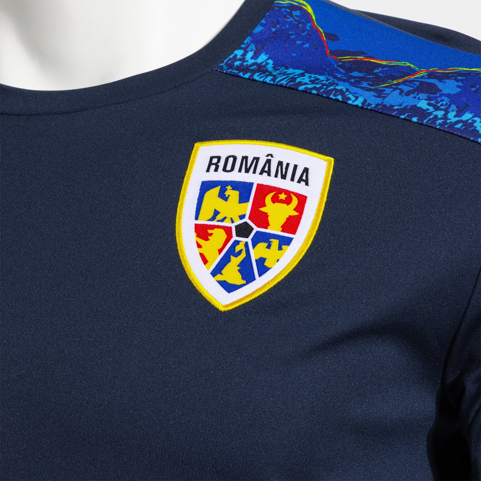 Tricou Oficial De Antrenament Adulti Romania 25/26 Navy