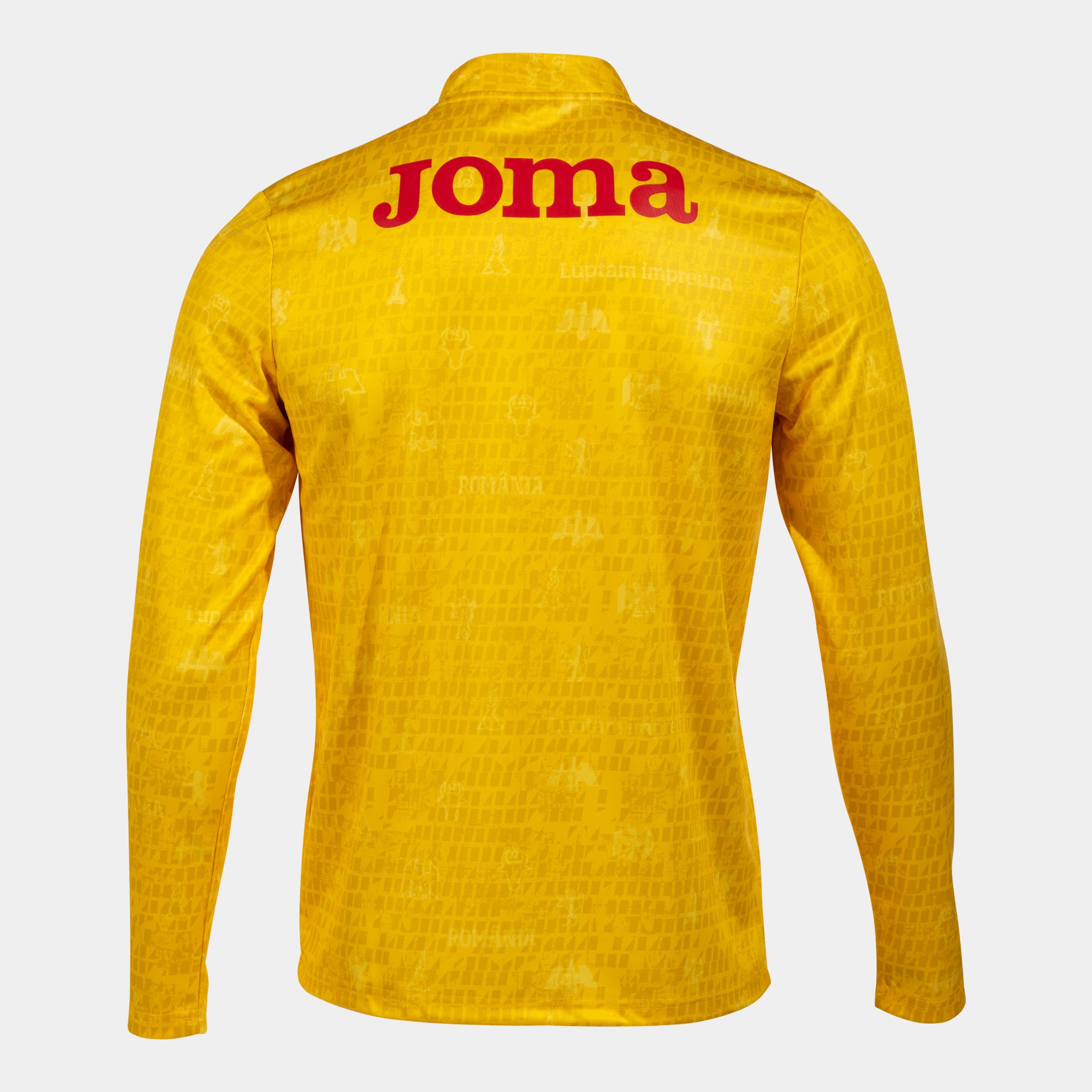 Jacheta Oficiala De Incalzire Adulti Romania 23/24 Galben