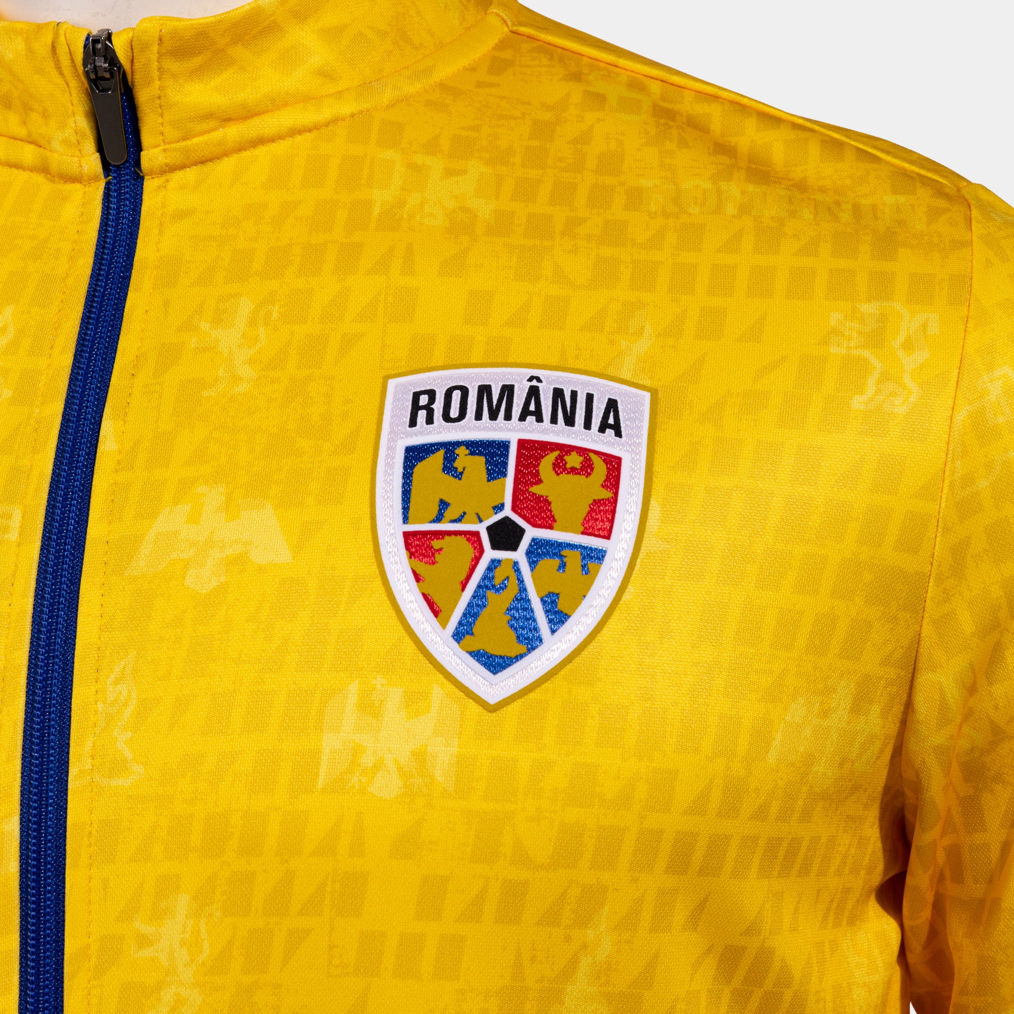 Jacheta Oficiala De Incalzire Adulti Romania 23/24 Galben