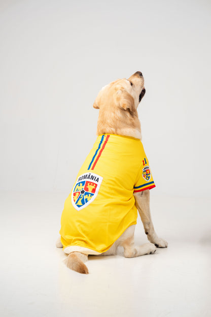 Tricou Câini Galben