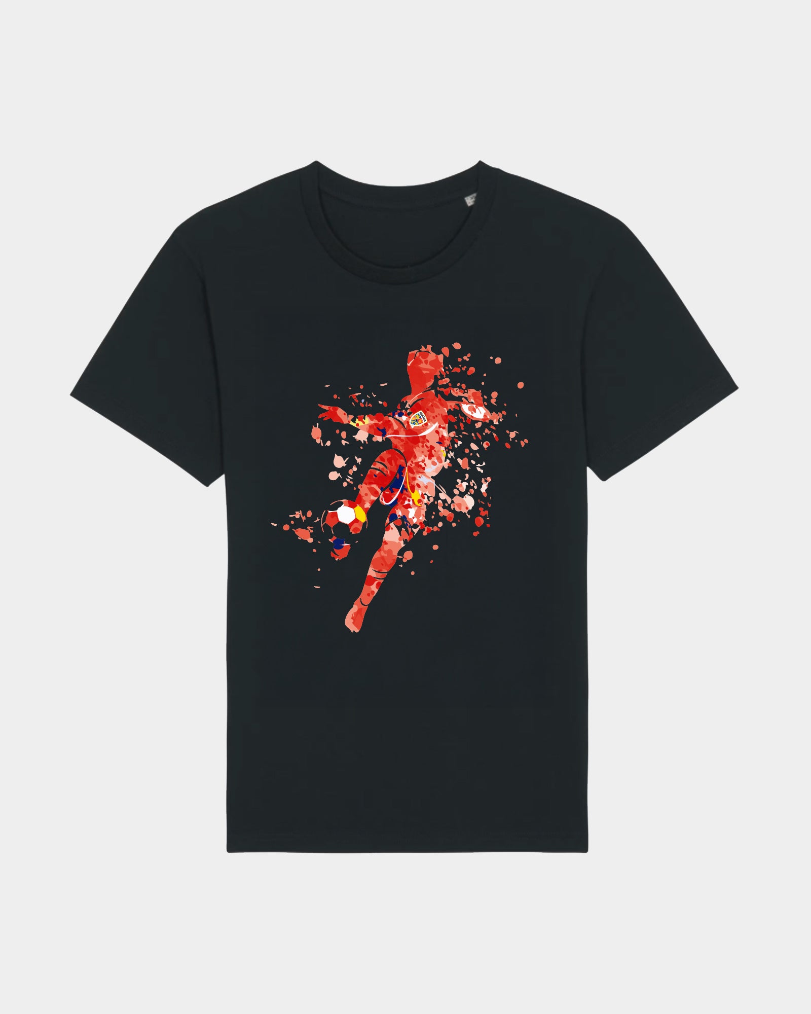 Tricou Gol Adulti Romania Negru