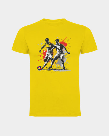 Tricou Dribling Adulti Romania Galben
