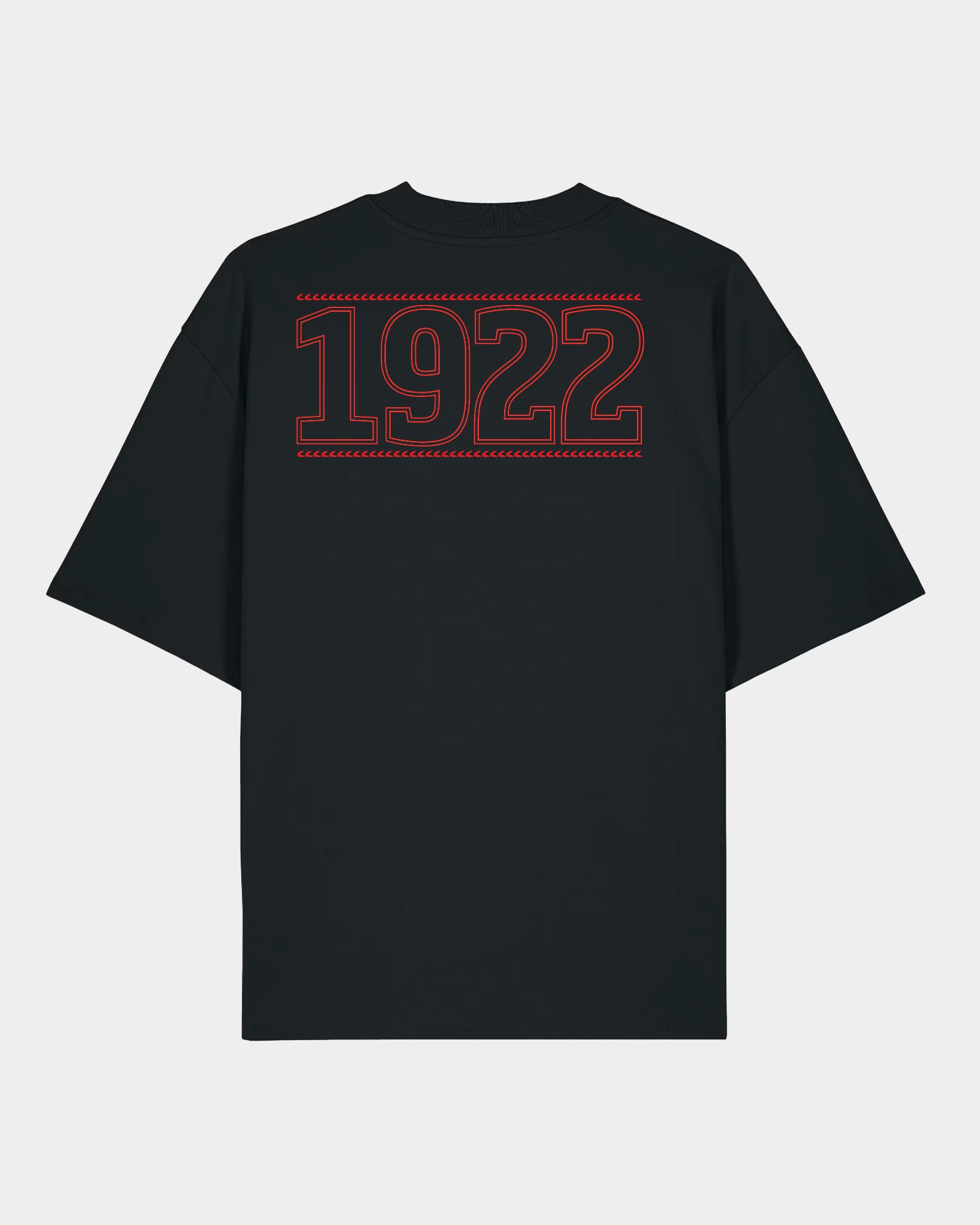 Tricou Oversized Retro Adulti Romania Negru