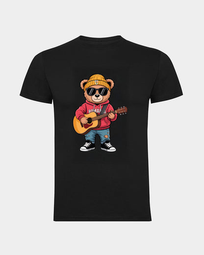 Tricou Urs Artist Adulti Romania Negru