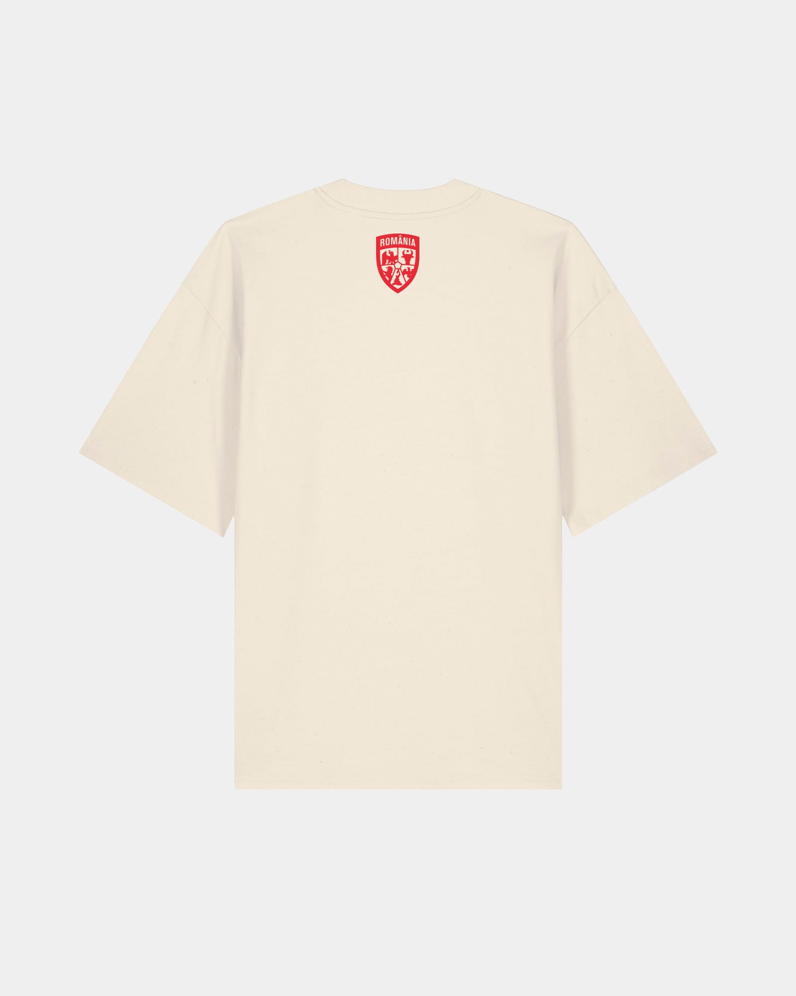 Tricou Oversized Credem Impreuna Adulti Romania Natural Raw