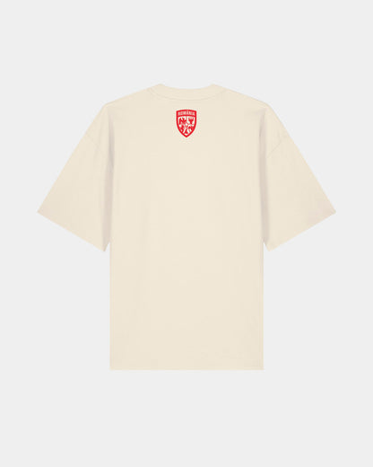 Tricou Oversized Mandrie Adulti Romania Natural Raw