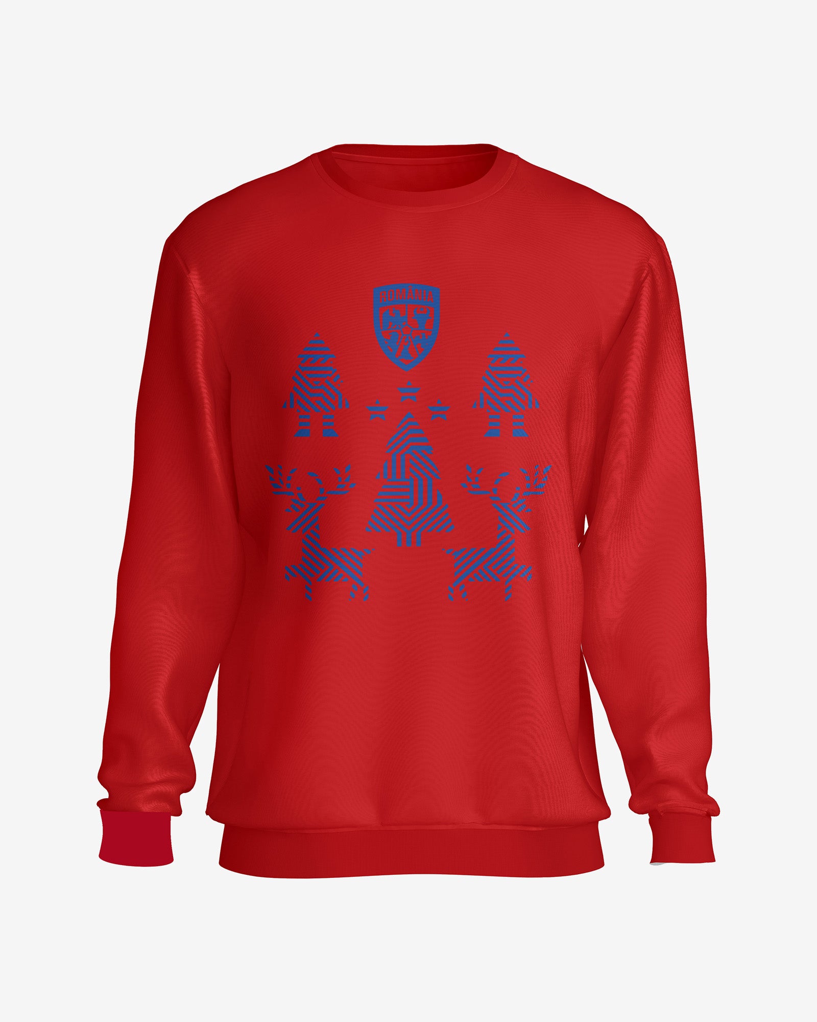 Bluza Brad Adulti Romania Rosu