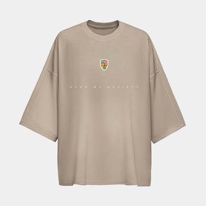 Tricou Adulti MBS x Romania Emblema Bej