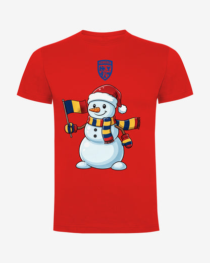 Tricou Om de Zapada Adulti Romania Rosu