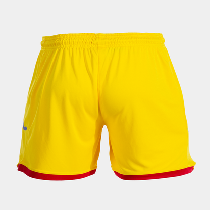 Sort Oficial De Joc Femei Adulti Romania 25/26 Galben