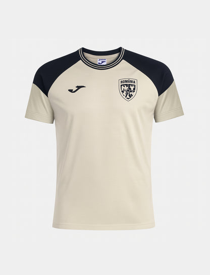 Tricou Oficial De Prezentare Adulti Romania 25/26 Cream