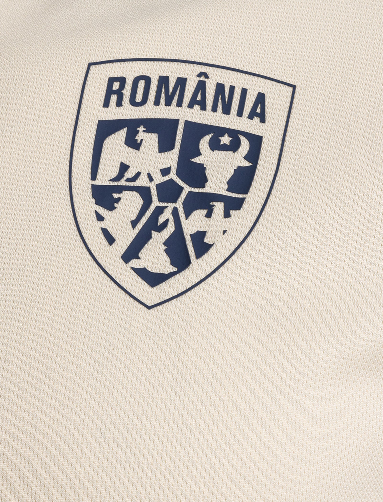 Tricou Oficial De Prezentare Adulti Romania 25/26 Cream