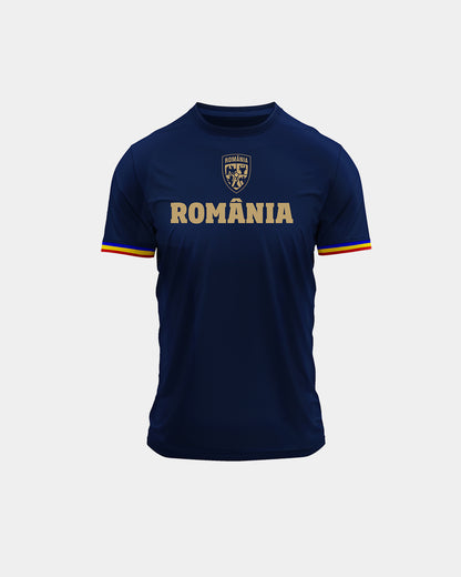 Tricou Fotbal Clasic Copii Romania Navy
