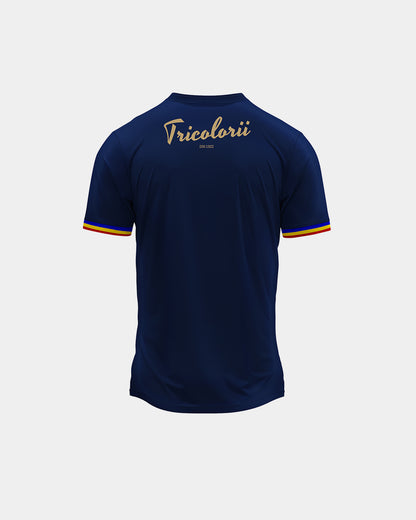 Tricou Fotbal Clasic Copii Romania Navy