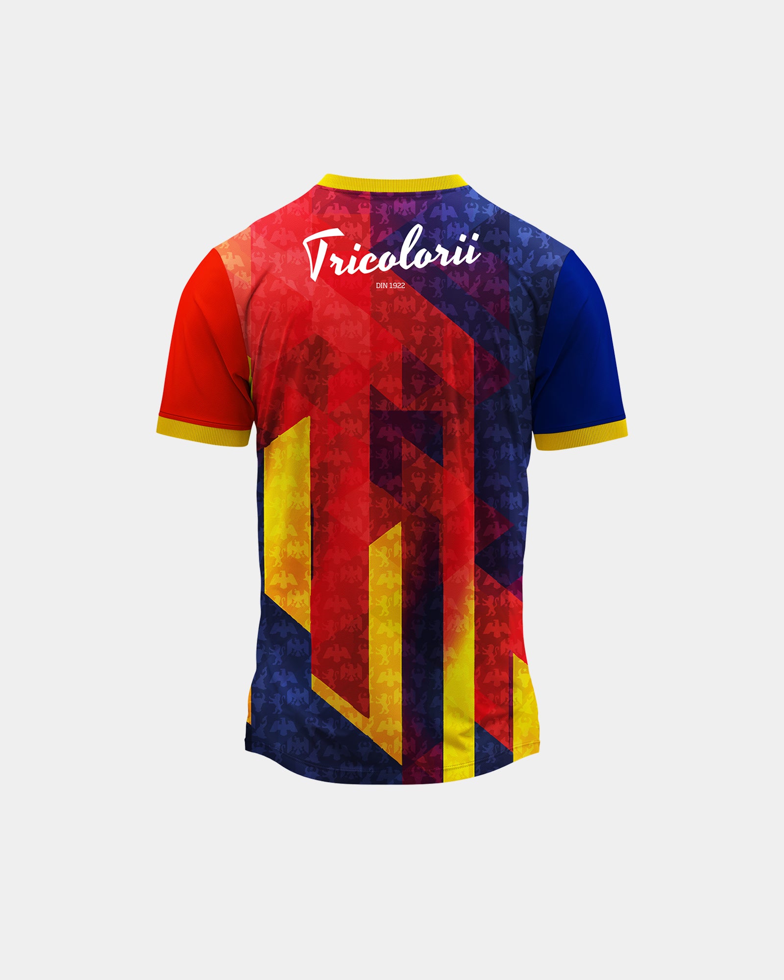 Tricou Fotbal Impact Adulti Romania Albastru