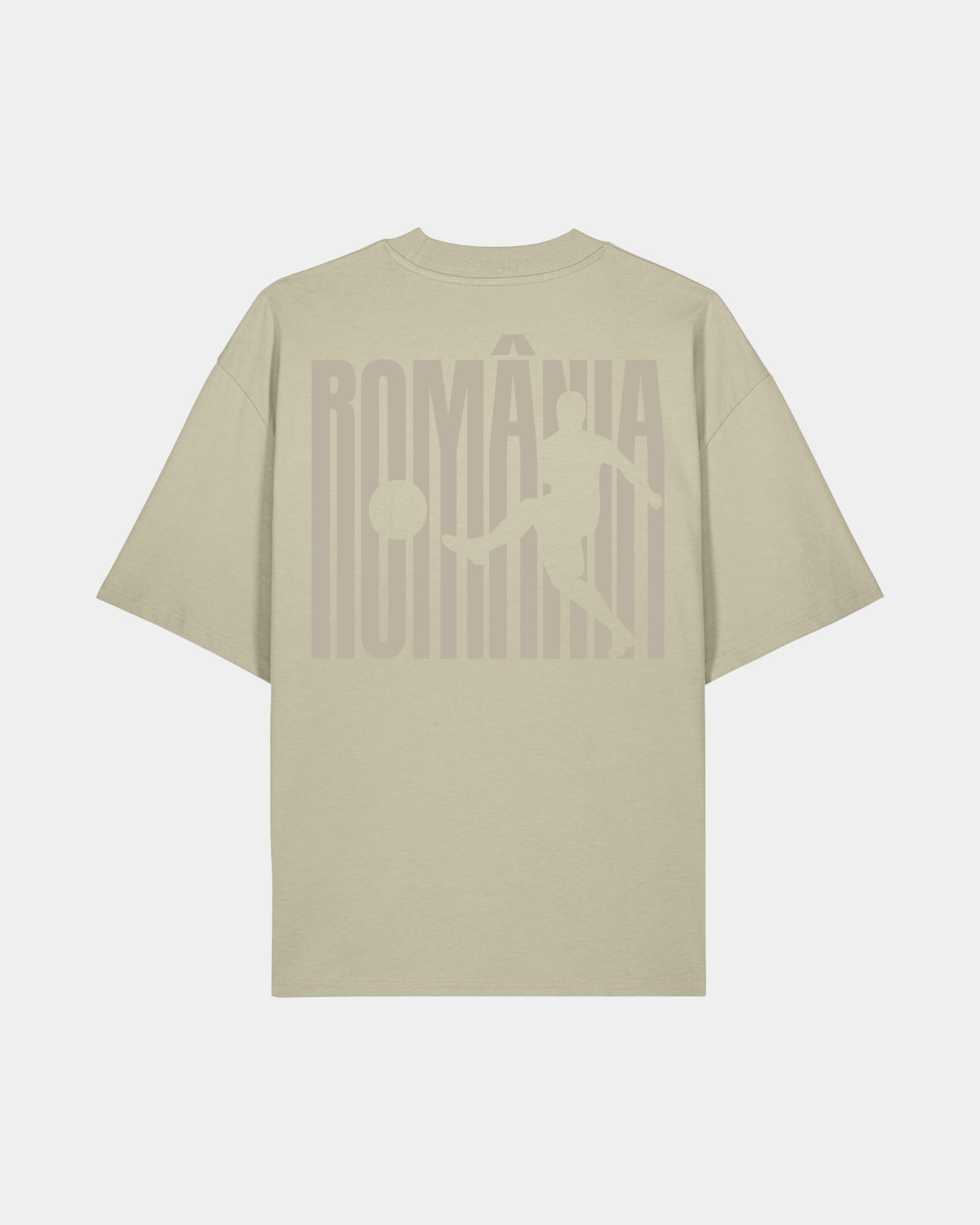 Tricou Oversized Victorie Adulti Romania Stone