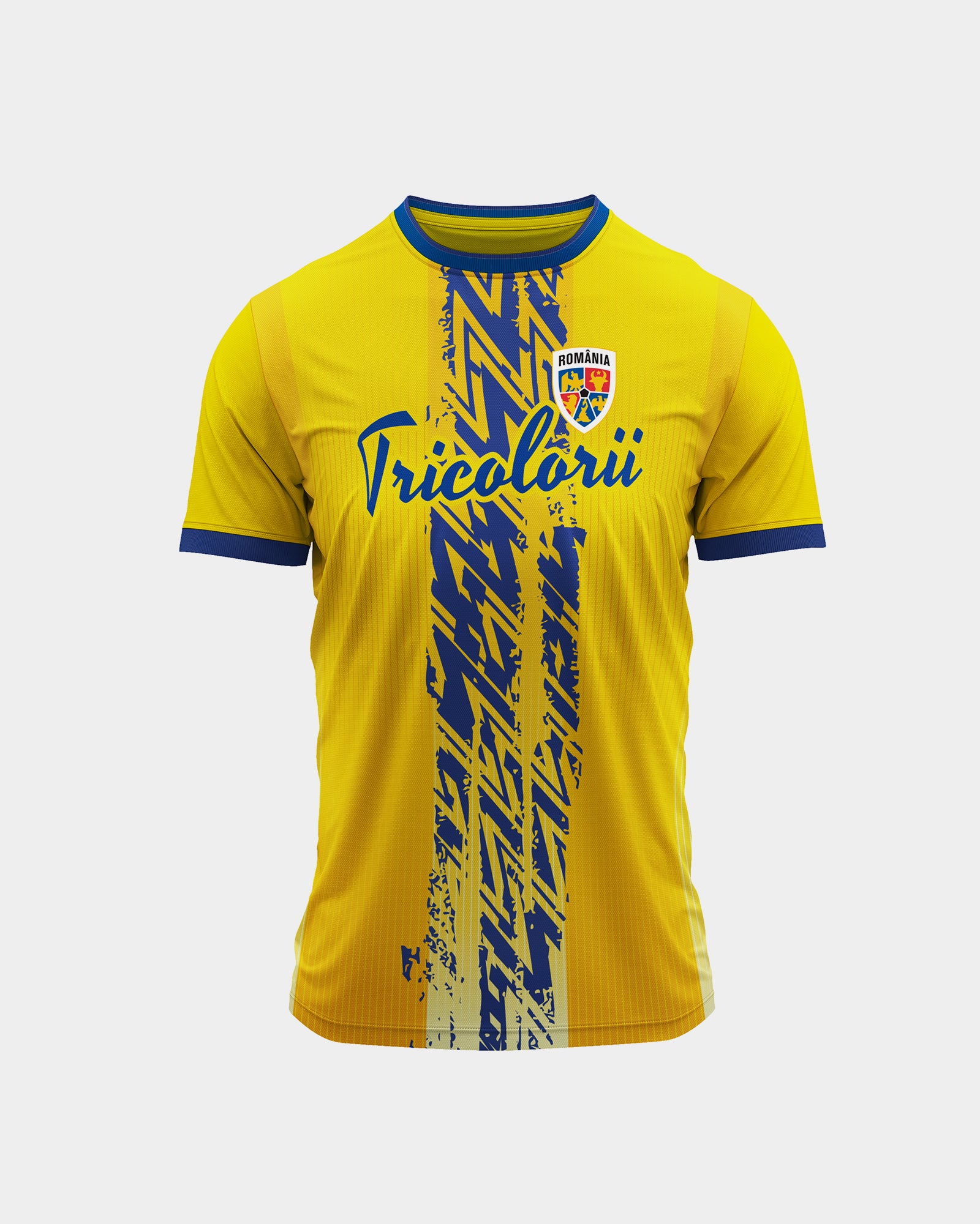 Tricou Tricolorii Copii Romania Galben