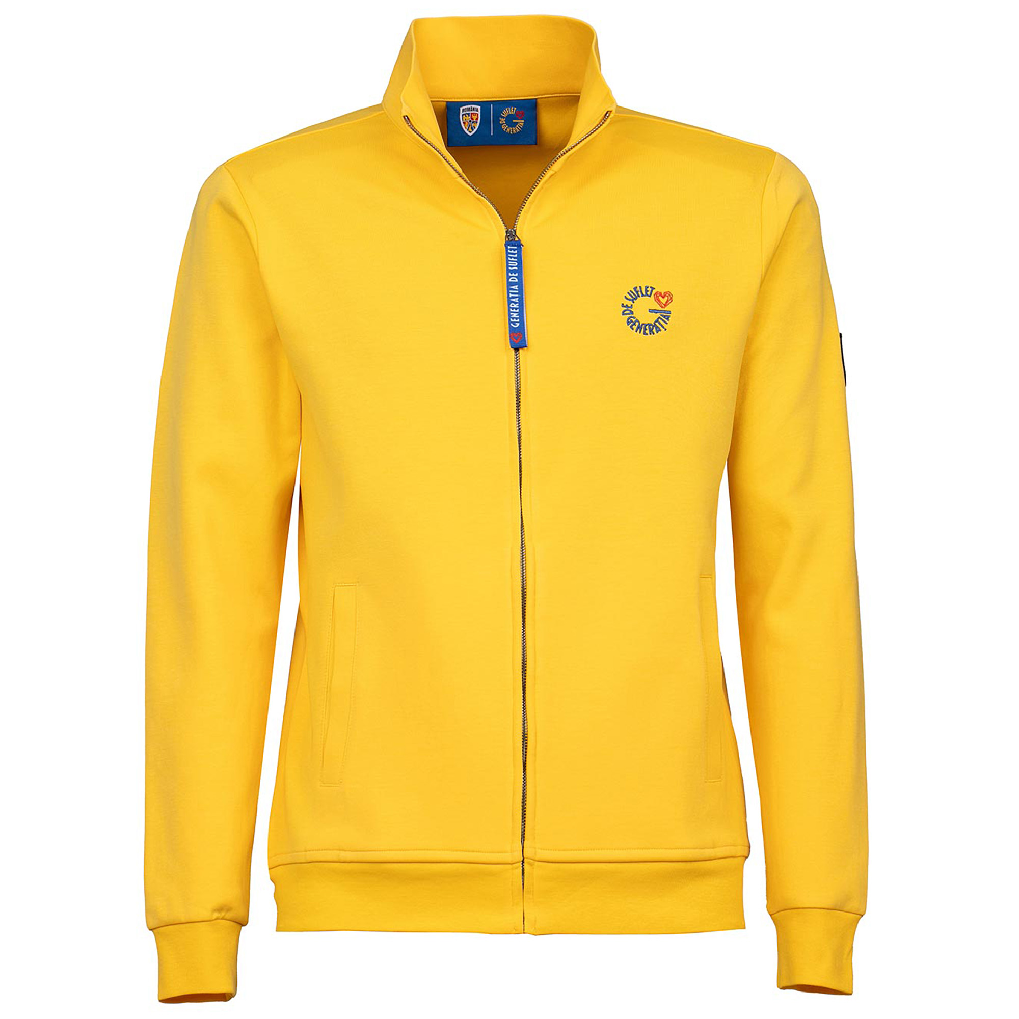 Tracksuit Adulti Bigotti Romania Galben