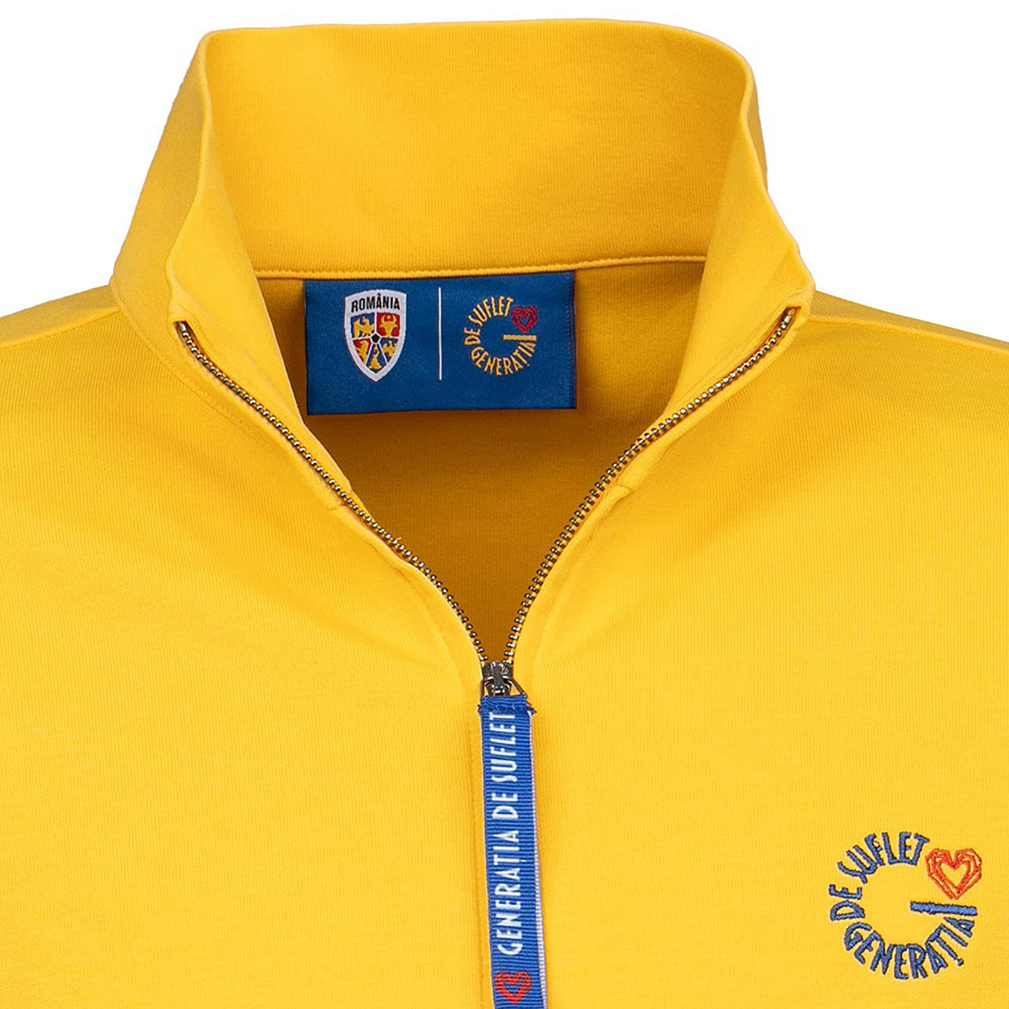 Tracksuit Adulti Bigotti Romania Galben